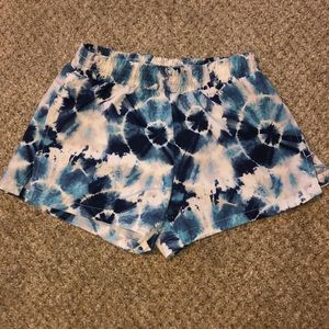 Old Navy girls tie dye athletic shorts